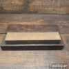 Impressive Vintage 10” x 2” x 1 ¼” Thick Natural Washita Oil Stone - Lapped Flat