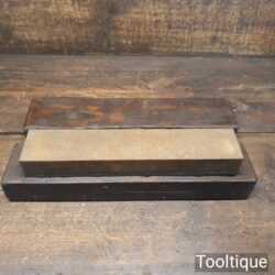 Impressive Vintage 10” x 2” x 1 ¼” Thick Natural Washita Oil Stone - Lapped Flat