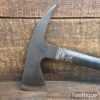 Vintage 15" Long Patented Aircraft Fire Axe 8” Head Rubber Coated Handle
