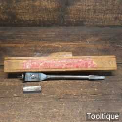 Vintage Boxed Ridgeway & Sons Power Expansive Bit Complete - Good Condition