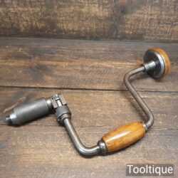 Vintage P & B Carpenter’s Ratchet Brace With 11” Swing - Good Condition