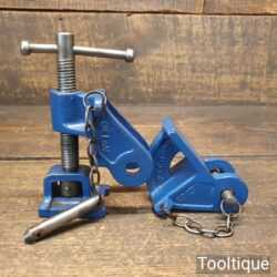 Vintage Pair of Record No: 130 Sash Clamp Heads - Good Condition