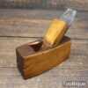 Scarce Luthiers Miniature 4” Boxwood Block Plane - Good Condition
