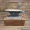 Vintage Forged Cast Steel Anvil 7 ½” Length - Good Condition
