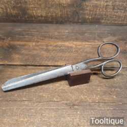 Vintage 11” Cast Steel Paper Scissors Sheffield GAWCOL- Sharpened