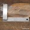 Vintage 3” Calibrated Cast Steel Square London - Good Condition
