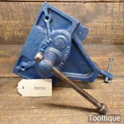 Vintage Woden No: 194 Table Vice 6” Jaws - Good Condition