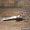 Vintage George Wostenholm Sheffield 10” Paper Scissors- Sharpened