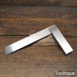 Vintage Moore & Wright 6 ¼” Cast Steel Square - Good Condition