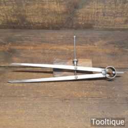 Vintage 12 ½” Moore & Wright Cast Steel Straight Leg Spring Dividers