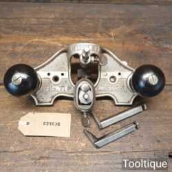  Vintage Stanley No: 71 Hand Router Plane Complete - Good Condition