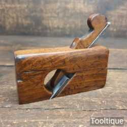 Vintage Luthiers 4 ¼” Miniature Beechwood Skew Iron Rabbet Plane