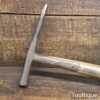 Vintage Strapped Slater’s Roofing Hammer With Pick & Side Claw