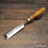 Vintage E. Linley Carpenter’s 1 ½” Bevel Edge Chisel - Sharpened Honed