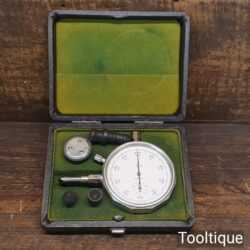 Vintage Hasler Telegraph Works Hand-Held Speed Indicator Gauge