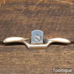 Vintage Refined Luthiers Miniature Brass Spokeshave - Good Condition