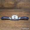 Vintage Record No: A151R Adjustable Curved Sole Spokeshave - Fully Refurbished