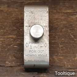 Vintage Record No: 161 Edge Tool Honing Guide - Good Condition