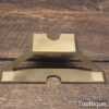 Vintage Woodworkers 5 ¾” Cast Brass Mitre Template - Good Condition