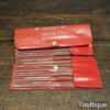 Vintage Set 13 Spearfile Needle Files - Good Condition