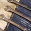 Vintage Set 8 Britool CES750 Imperial Spanners - Original Roll