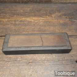 Vintage 8”x 2” Washita Natural Fine Oil Stone - Lapped Flat