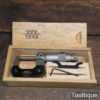 Vintage Boxed 0-1” Tesa Swiss Imperial Micrometer - Good Condition
