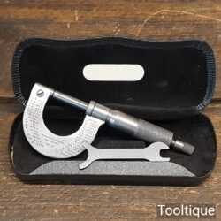 Vintage Brown & Sharpe mfg Imperial Micrometer in Original Case