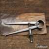 Vintage 4" Moore & Wright Inside Cast Steel Spring Divider - Good Condition