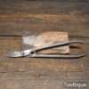 Small Vintage Pair Of 7” Engineers Gilbow Tin Snips - Sharpened