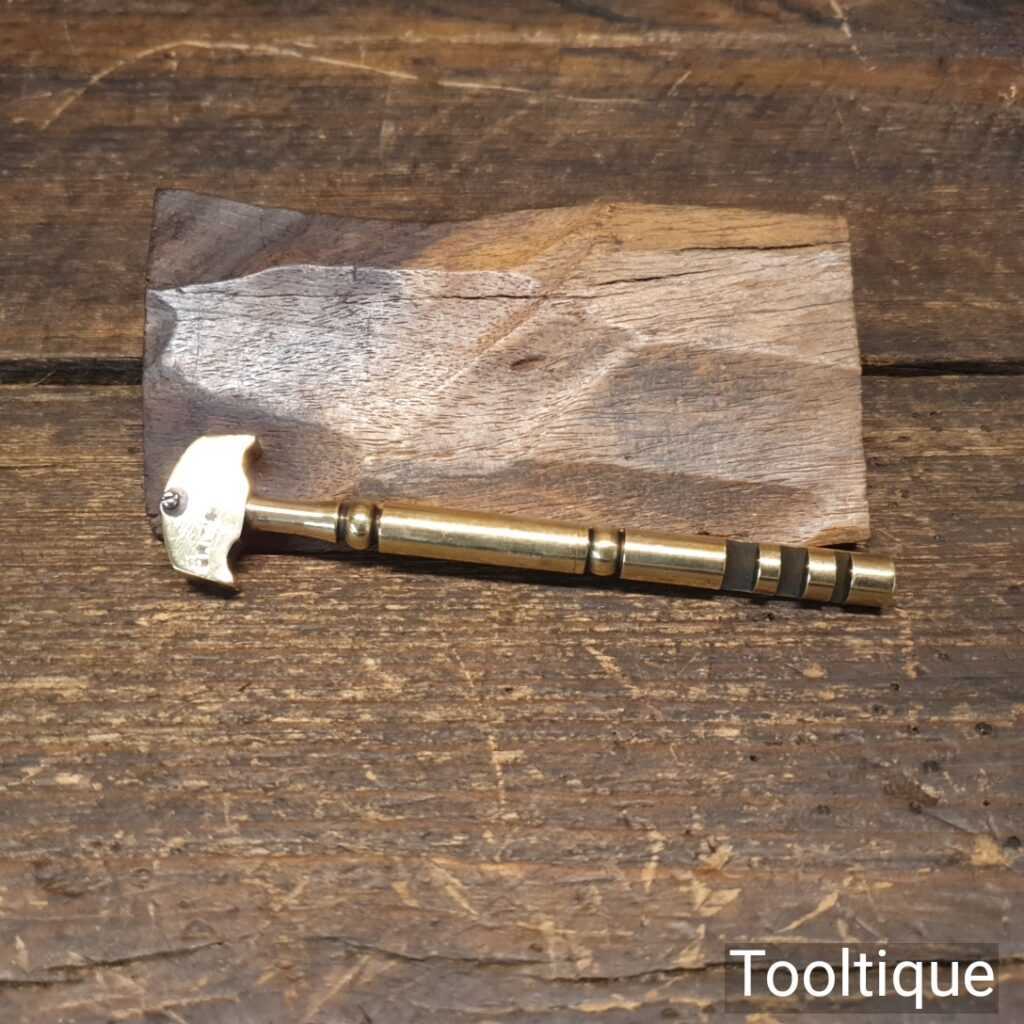 Vintage British Made Brass Glass Cutter - Good Condition
