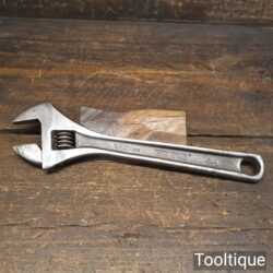 Vintage 10" Teng Tools Cast Steel Adjustable Spanner - Good Condition