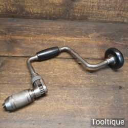 Vintage Stanley No: 909 Carpenter’s Ratchet Brace 10" Swing - Refurbished