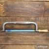 T25091 - Vintage Eclipse No 60b Sheffield hacksaw with beechwood handles, in good used condition.