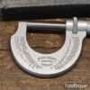 Vintage 0-1” Moore & Wright Sheffield No 961B Micrometer in Case
