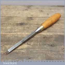 Vintage Marples & Sons Forged Cast Steel Mortice Chisel ½” Wide