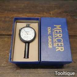 Vintage Mercer Dial Gauge In Original Box - Good Condition
