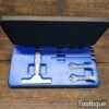 Vintage Moore & Wright Metric Depth Micrometer - Good Condition