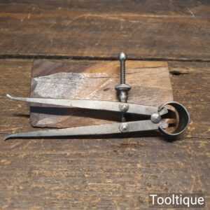 Vintage 5" A. J. Jull Inside Spring Dividers - Good Condition Vintage 5