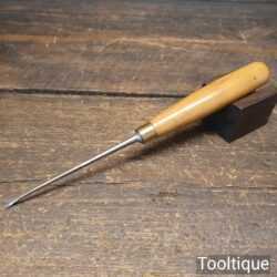 Vintage Herring Bros ³⁄₃₂” Woodcarving Spoon Bit Chisel Sharpened