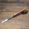 Vintage I & H Sorby ¹⁷⁄₃₂” In-Cannel Curved Woodcarving Chisel Sharpened