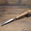 Vintage Thomas Ibbotson ²¹⁄₃₂” In-Cannel Straight Woodcarving Gouge Chisel
