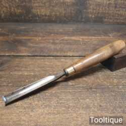 Vintage Thomas Ibbotson ²¹⁄₃₂” In-Cannel Straight Woodcarving Gouge Chisel