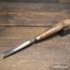 Vintage Thomas Ibbotson ²¹⁄₃₂” In-Cannel Straight Woodcarving Gouge Chisel