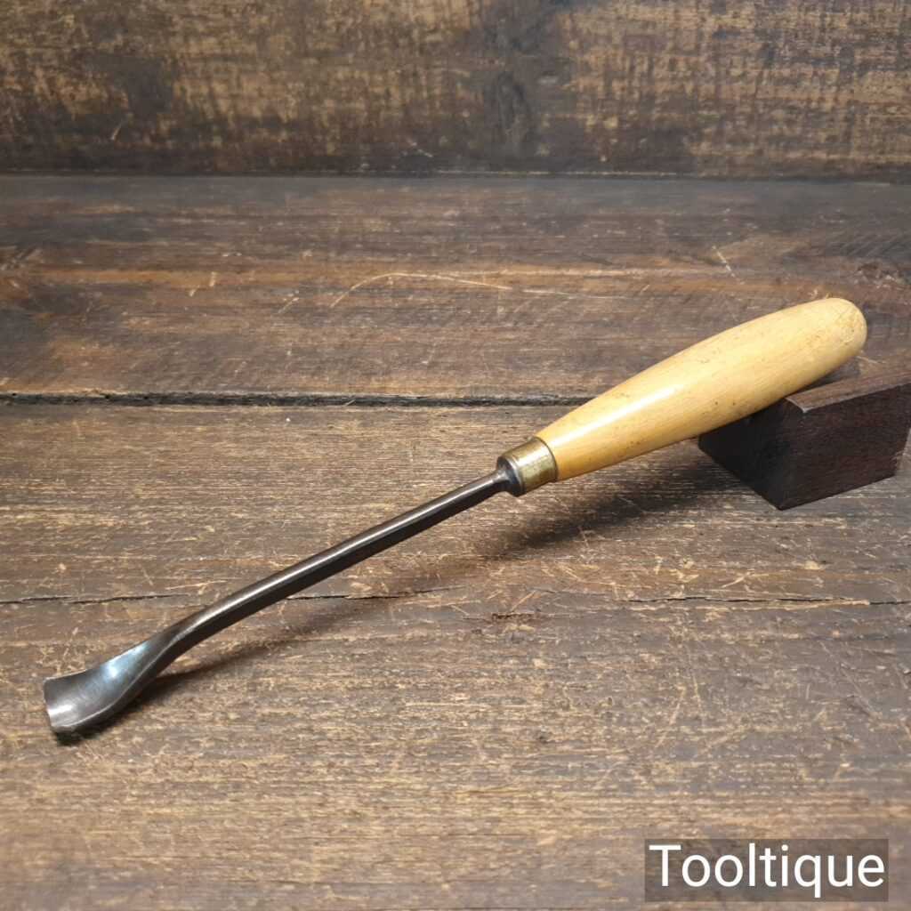 Vintage S.J. Addis ¹⁷⁄₃₂” Woodcarving Spoon Gouge Chisel Sharpened