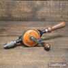 Vintage Stanley No: 805 Single Pinion Egg Beater Hand Drill - Good Condition