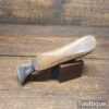 Vintage George Barnsley Saddler’s Leatherworking Creasing Iron - Good Condition