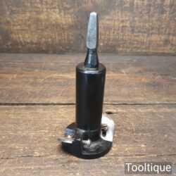 Antique Wheelwright’s 7/8” Hollow Auger Round Tenon Dowel Cutting Tool