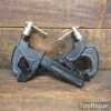 Vintage Refurbished Pair Of T186 6” Carver Clamps - Good Condition