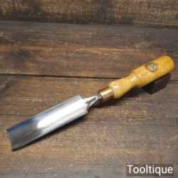 Vintage Marples & Sons Shamrock Brand 1 ½” Gouge Chisel - Lightly Used
